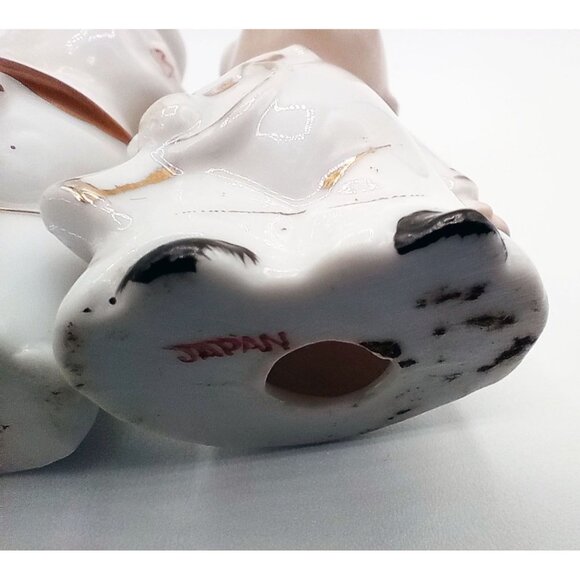 Ceramic Choir Boy Angel Baby Figures Pair Vintage w Instruments 2.75 Inch Japan - Picture 13 of 16